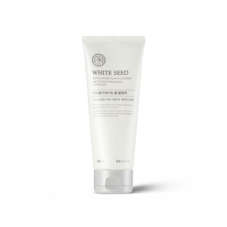 THEFACESHOP White Seed Exfoliating Cleansing Foam 150ml
